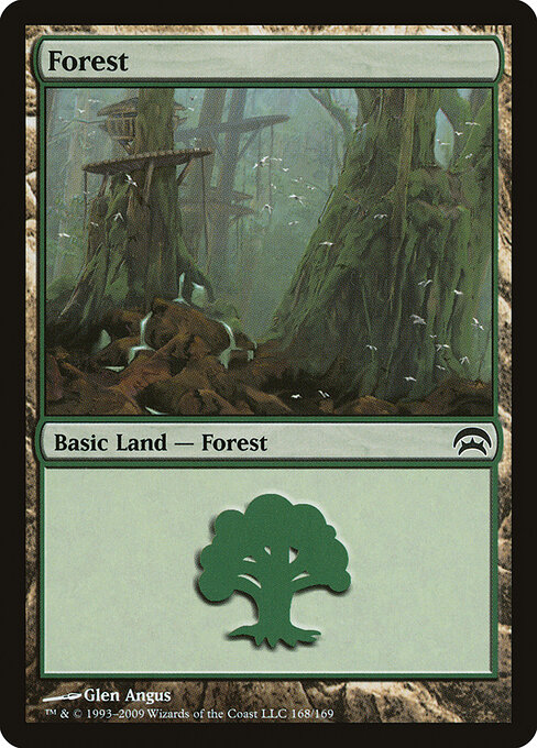 Forest — Planechase #168, art by Glen Angus