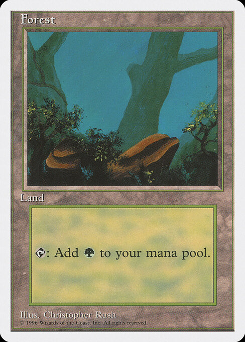 Forest — Introductory Two-Player Set #65, art by Christopher Rush