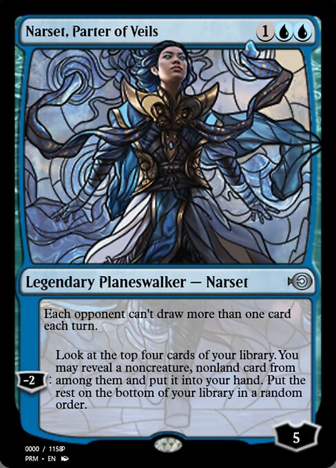 Narset, Parter of Veils — Magic Online Promos #78003, art by Magali Villeneuve