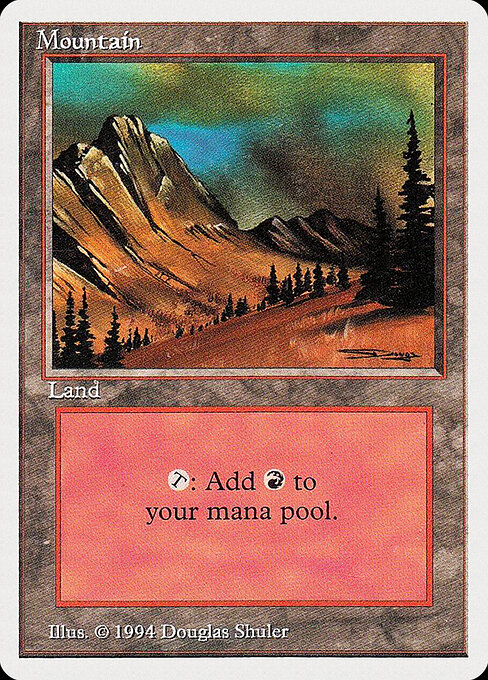 Mountain — Summer Magic / Edgar #303, art by Douglas Shuler