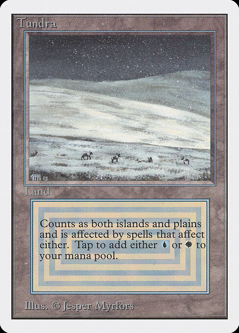 Tundra — Unlimited Edition #285, art by Jesper Myrfors