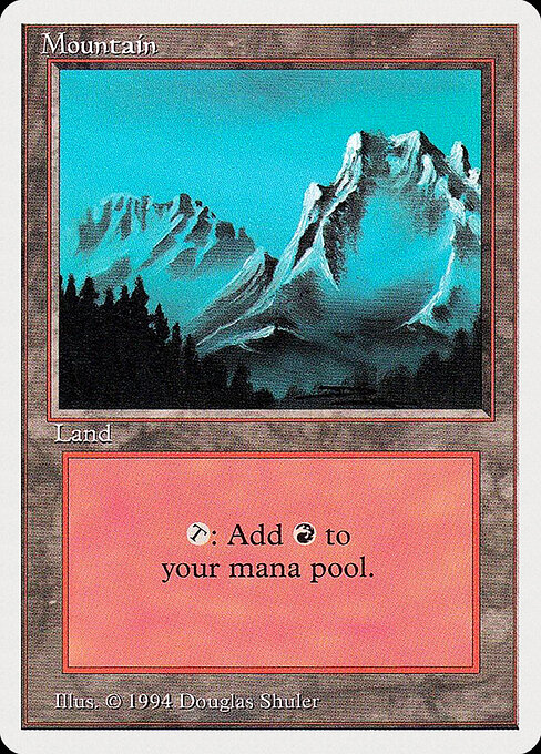Mountain — Summer Magic / Edgar #302, art by Douglas Shuler