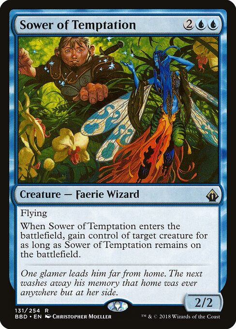 Sower of Temptation — Battlebond #131, art by Christopher Moeller