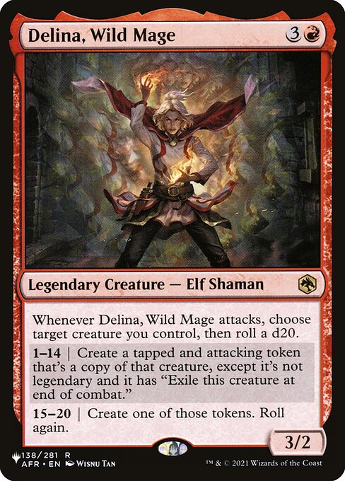 Delina, Wild Mage