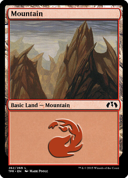 Mountain — Tempest Remastered #262, art by Mark Poole