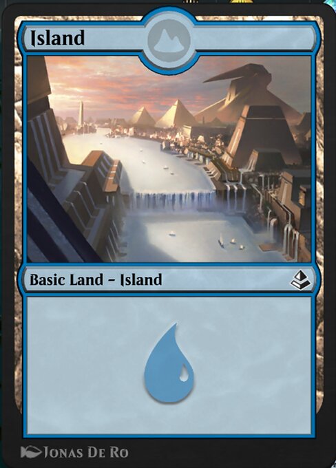 Island — MTG Arena Promos #212, art by Jonas De Ro
