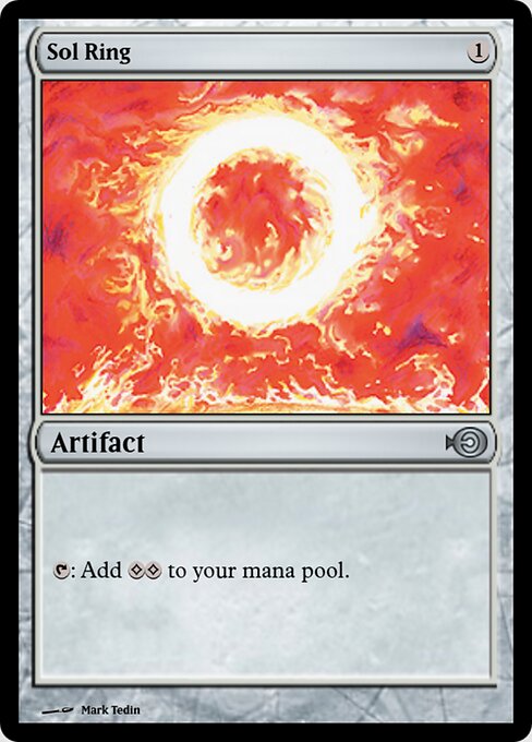 Sol Ring — Magic Online Promos #35944, art by Mark Tedin