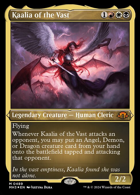 Kaalia of the Vast — Modern Horizons 3 #489, art by Justyna Dura