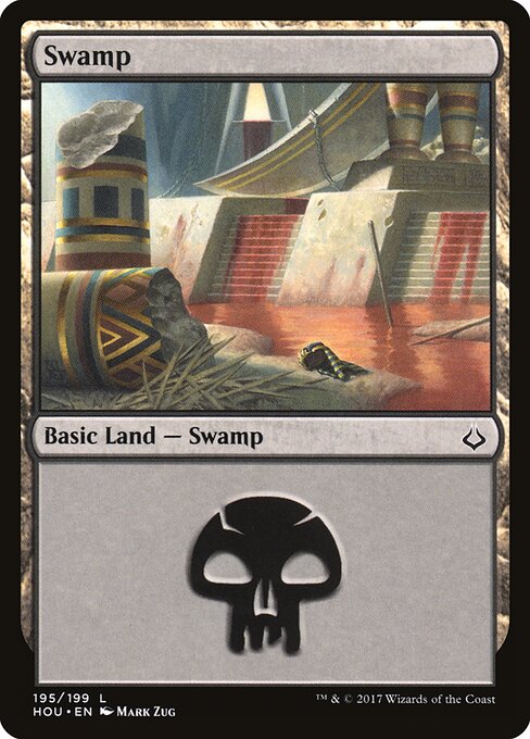Swamp — Hour of Devastation #195, art by Mark Zug
