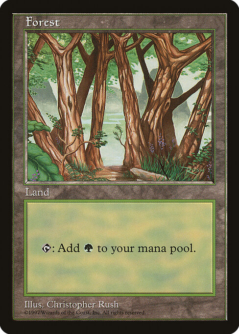 Forest — Asia Pacific Land Program #6, art by Christopher Rush