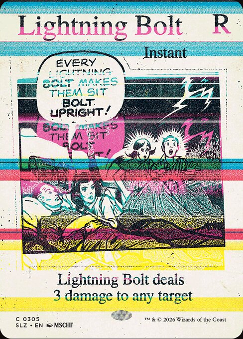 Lightning Bolt — The Zeta Set #305, art by MSCHF