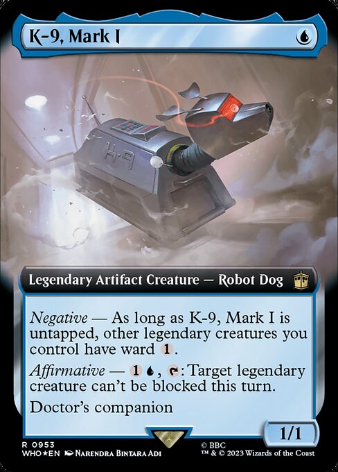K-9, Mark I — Doctor Who #953, art by Narendra Bintara Adi