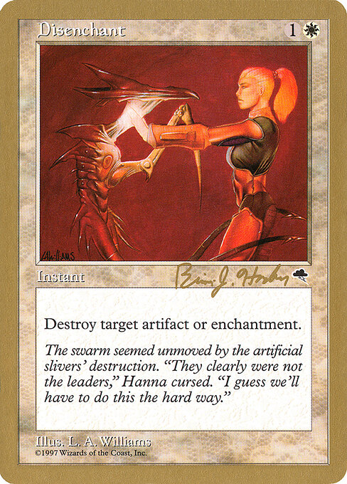 Disenchant — World Championship Decks 1998 #bh16, art by Allen Williams