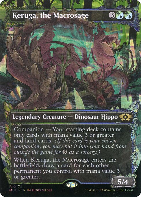 Keruga, the Macrosage — Multiverse Legends #178, art by Denis Medri