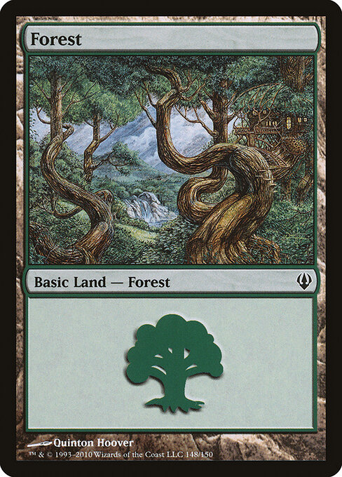 Forest — Archenemy #148, art by Quinton Hoover