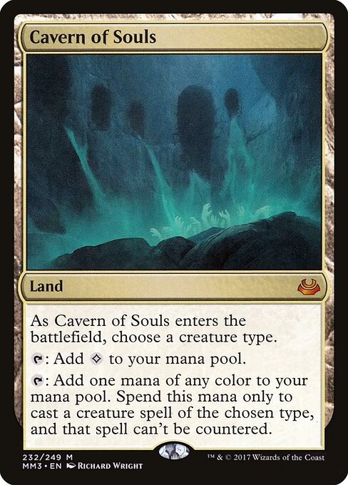 Cavern of Souls — Modern Masters 2017 #232, art by Richard Wright