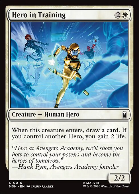 Hero in Training