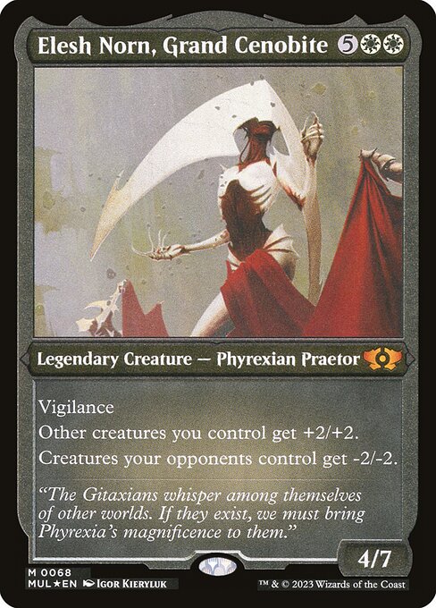 Elesh Norn, Grand Cenobite — Multiverse Legends #68, art by Igor Kieryluk