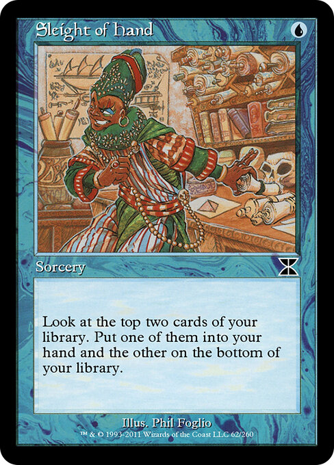 Sleight of Hand — Masters Edition IV #62, art by Phil Foglio