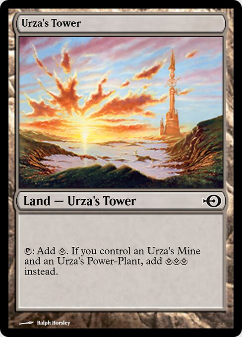 Urza's Tower — Magic Online Promos #69266, art by Ralph Horsley