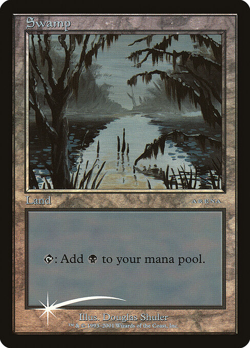 Swamp — Arena League 2001 #9, art by Douglas Shuler