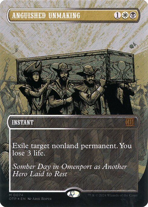 Anguished Unmaking — Breaking News #74, art by Arik Roper