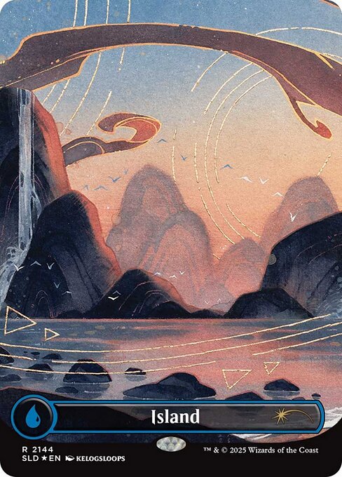 Island — Secret Lair Drop #2144, art by Kelogsloops