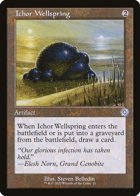Ichor Wellspring — The Brothers' War Retro Artifacts #21, art by Steven Belledin