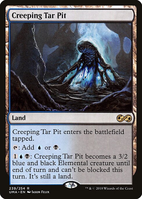Creeping Tar Pit — Ultimate Masters #239, art by Jason Felix