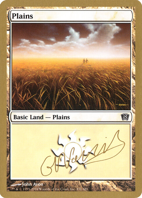Plains — World Championship Decks 2004 #gn331, art by John Avon