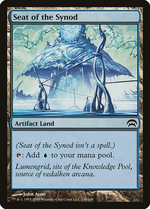 Seat of the Synod — Planechase #136, art by John Avon