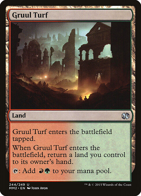 Gruul Turf — Modern Masters 2015 #244, art by John Avon