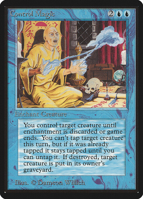 Control Magic — Limited Edition Beta #53, art by Dameon Willich