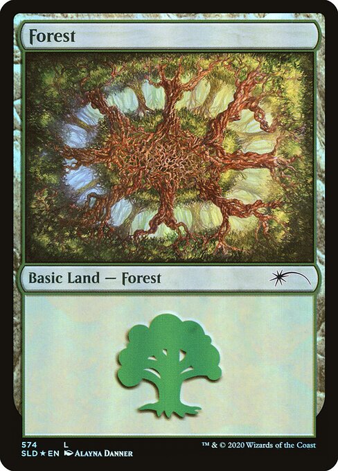 Forest — Secret Lair Drop #574, art by Alayna Danner