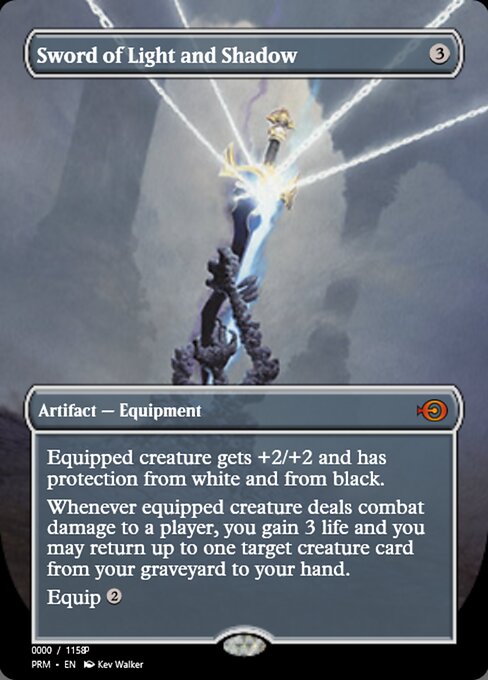 Sword of Light and Shadow — Magic Online Promos #82852, art by Kev Walker