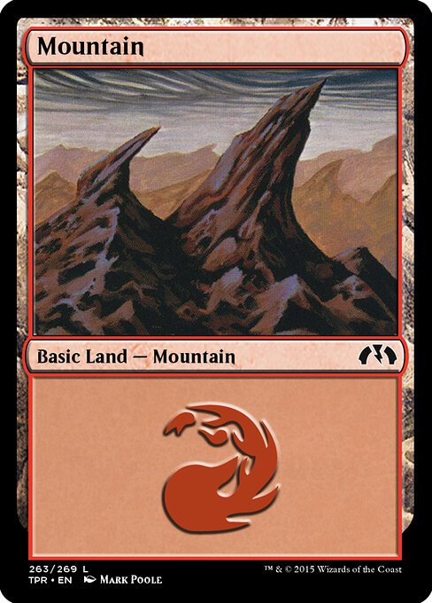 Mountain — Tempest Remastered #263, art by Mark Poole