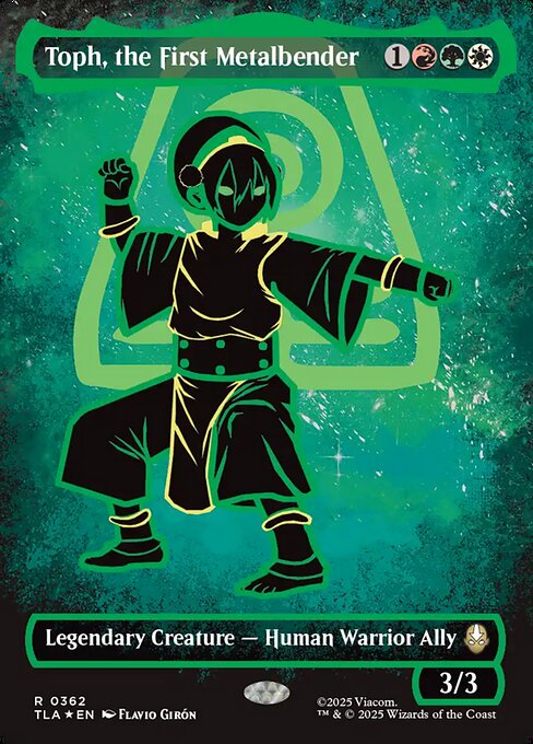 Toph, the First Metalbender — Avatar: The Last Airbender #362, art by Flavio Girón