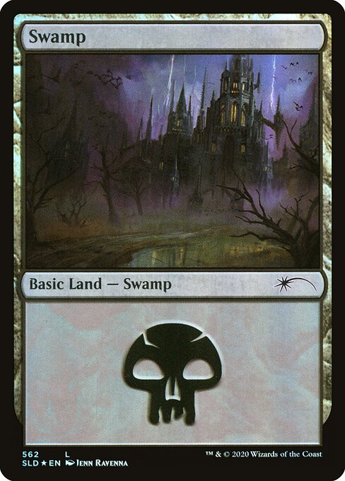 Swamp — Secret Lair Drop #562, art by Ravenna Tran