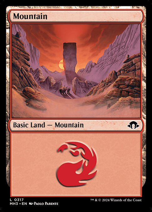 Mountain — Modern Horizons 3 #317, art by Paolo Parente