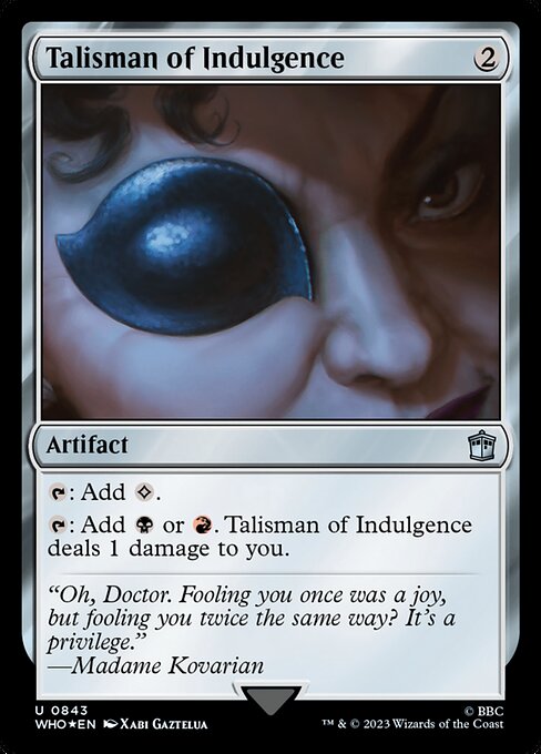 Talisman of Indulgence — Doctor Who #843, art by Xabi Gaztelua