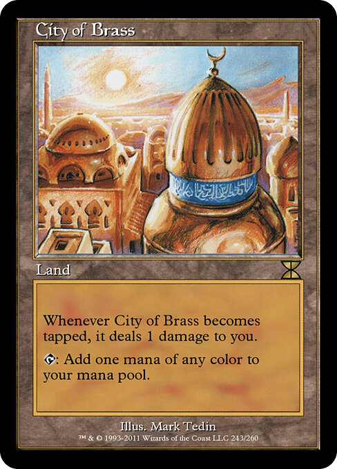 City of Brass — Masters Edition IV #243, art by Mark Tedin