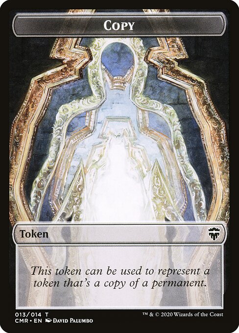 Copy — Commander Legends Tokens #13, art by David Palumbo