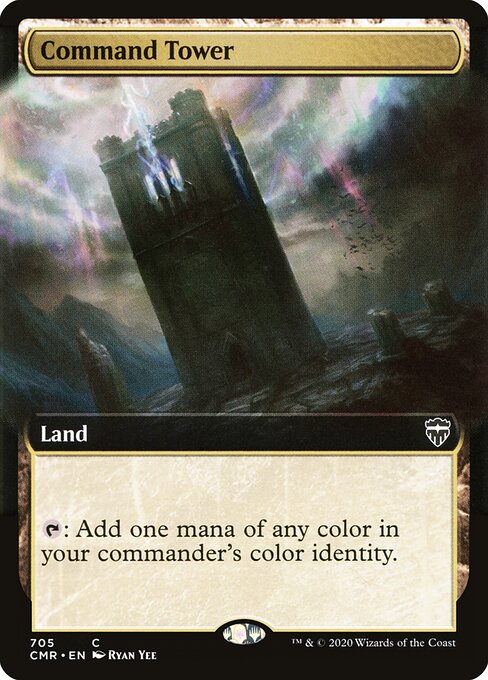 Command Tower — Commander Legends #705, art by Ryan Yee