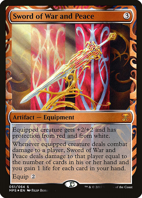 Sword of War and Peace — Kaladesh Inventions #51, art by Filip Burburan