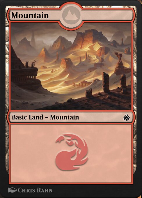 Mountain — Amonkhet Remastered #313, art by Chris Rahn