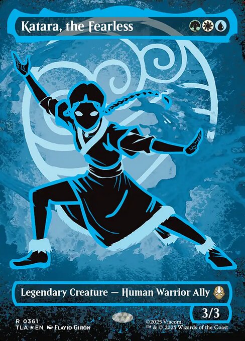 Katara, the Fearless — Avatar: The Last Airbender #361, art by Flavio Girón