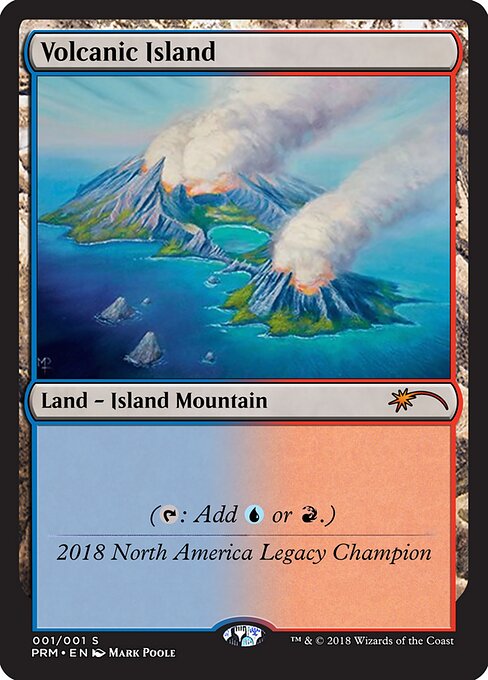 Volcanic Island — Legacy Championship #2018NA, art by Mark Poole