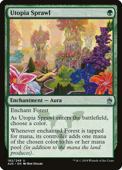 Utopia Sprawl — Masters 25 #192, art by Ron Spears