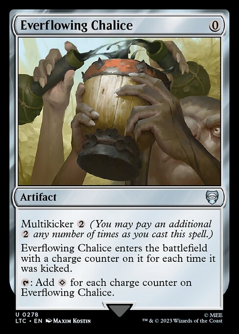 Everflowing Chalice — Tales of Middle-earth Commander #278, art by Maxim Kostin