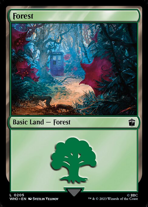 Forest — Doctor Who #205, art by Svetlin Velinov